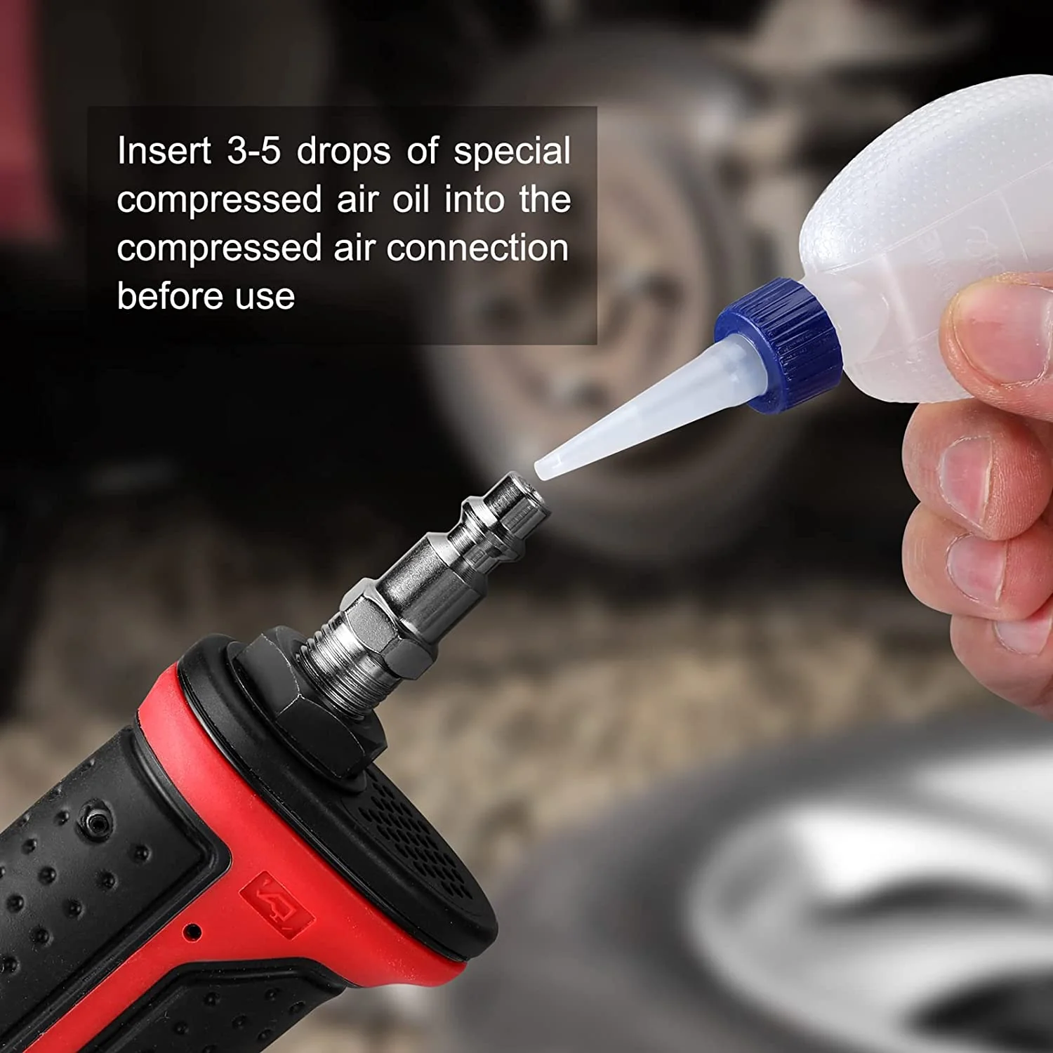 WORKPRO 1/2" Drive Air Impact Wrench for Changing Tires  Auto Repair - Image 6