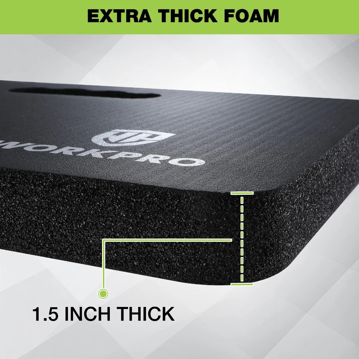 WORKPRO 1-Pack Extra Thick Foam Kneeling Pad, 17.5 x 11 x 1.5 in - Image 4