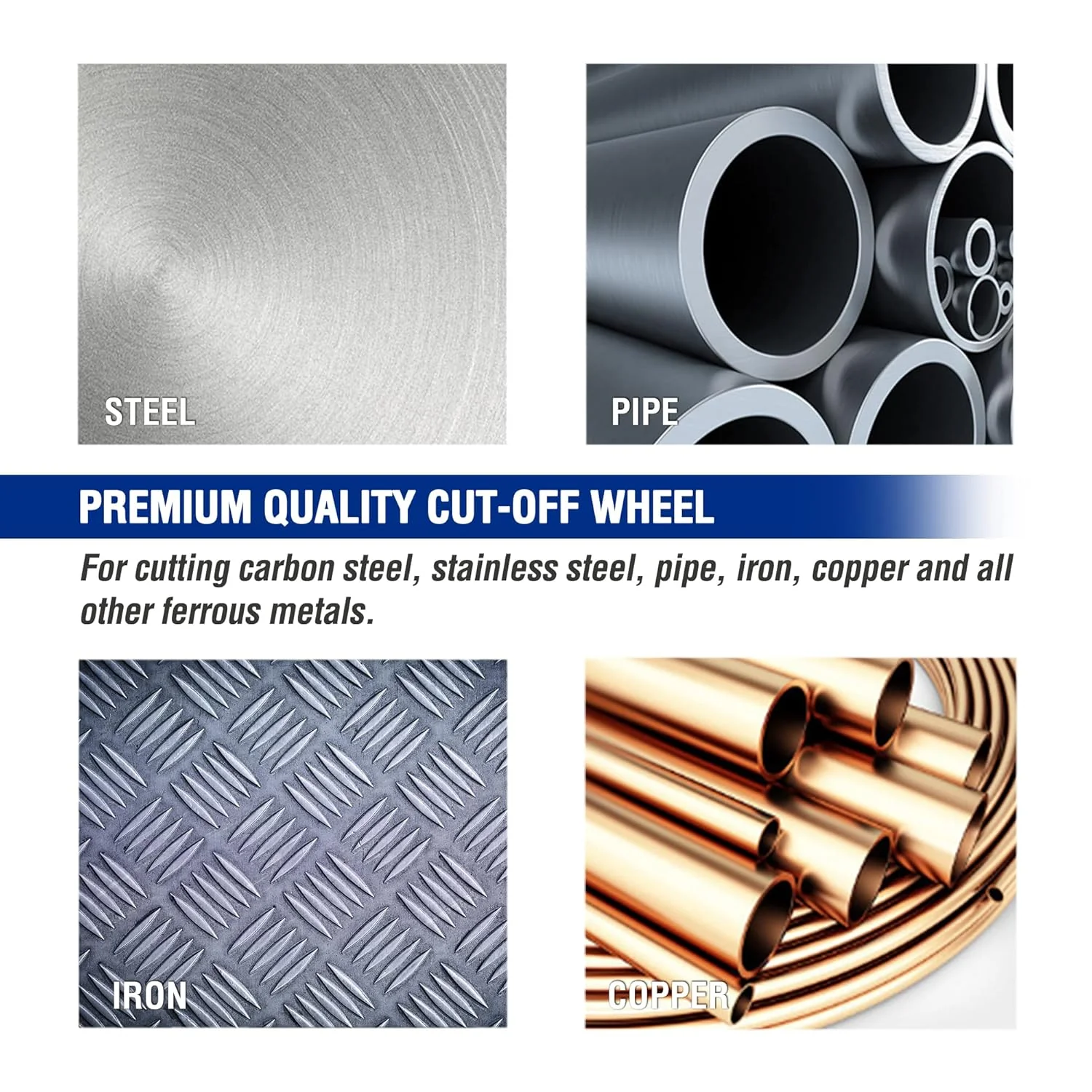 WORKPRO 10-Pack Cut-Off Wheels, 4-1/2 x 7/8-inch Metal&Stainless Steel Cutting Wheel, Thin Metal Cutting Disc for Angle Grinder - Image 7