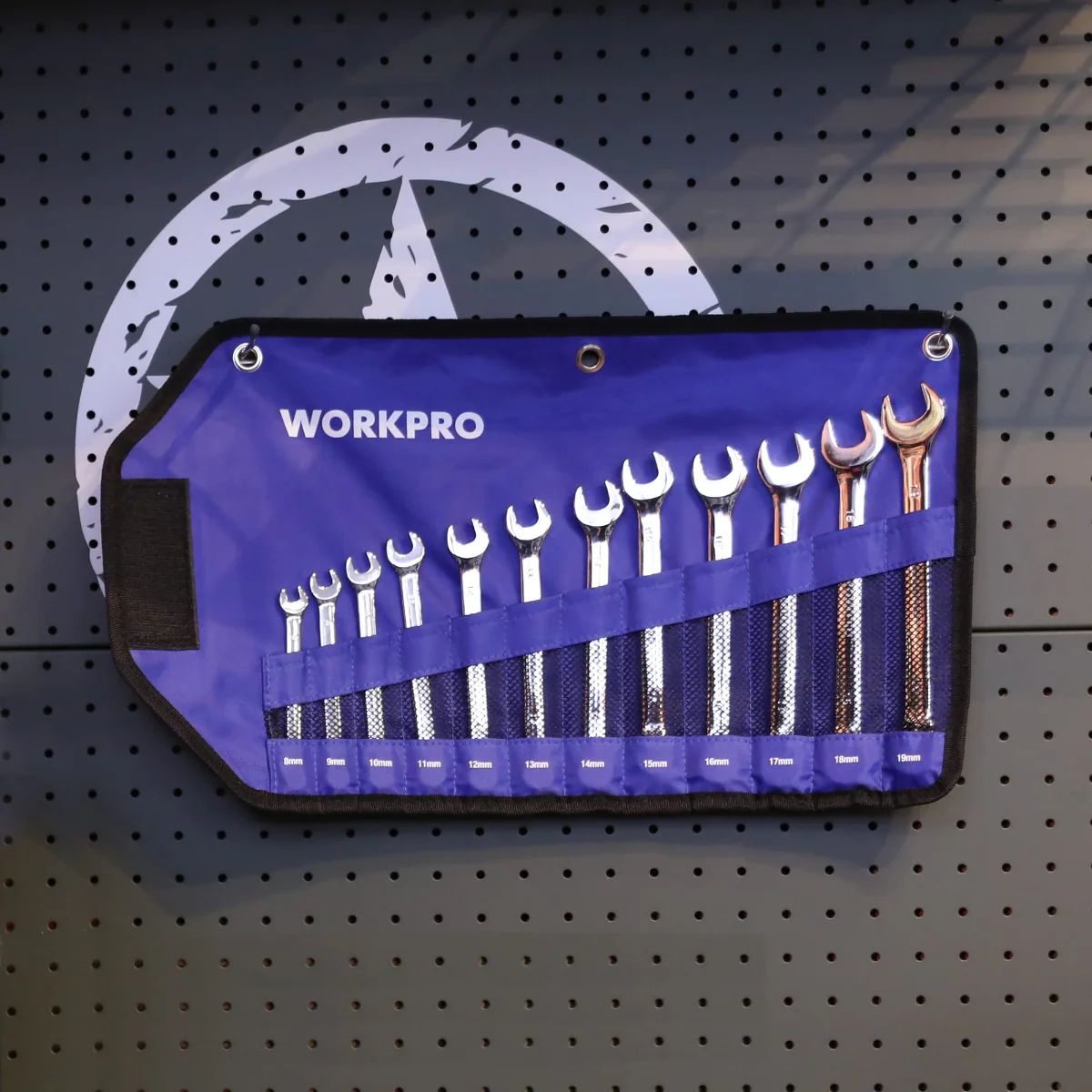 WORKPRO 12 Pcs Premium Cr-V Combination Wrench Set - Image 13