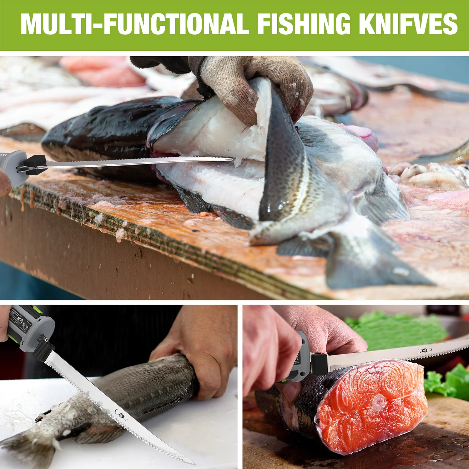 WORKPRO 12V Cordless Electric Fillet Knife - Image 7