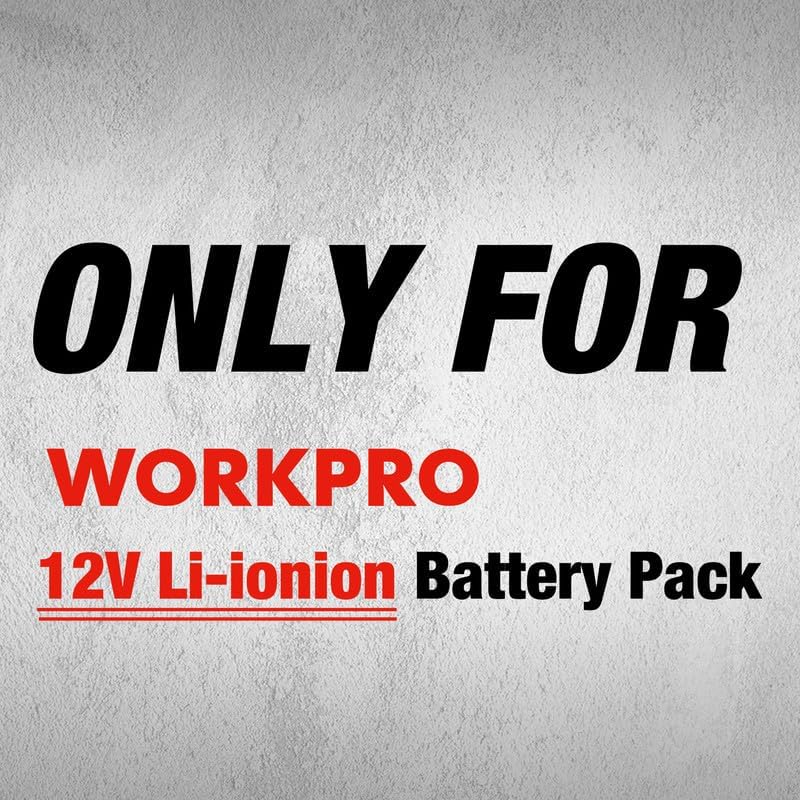 WORKPRO 12V Li-ion Battery Charger (Only for W123015A, W123016AE, W121037AH, W125077AE, W125110AH, W009088AH, W159039AH) - Image 4