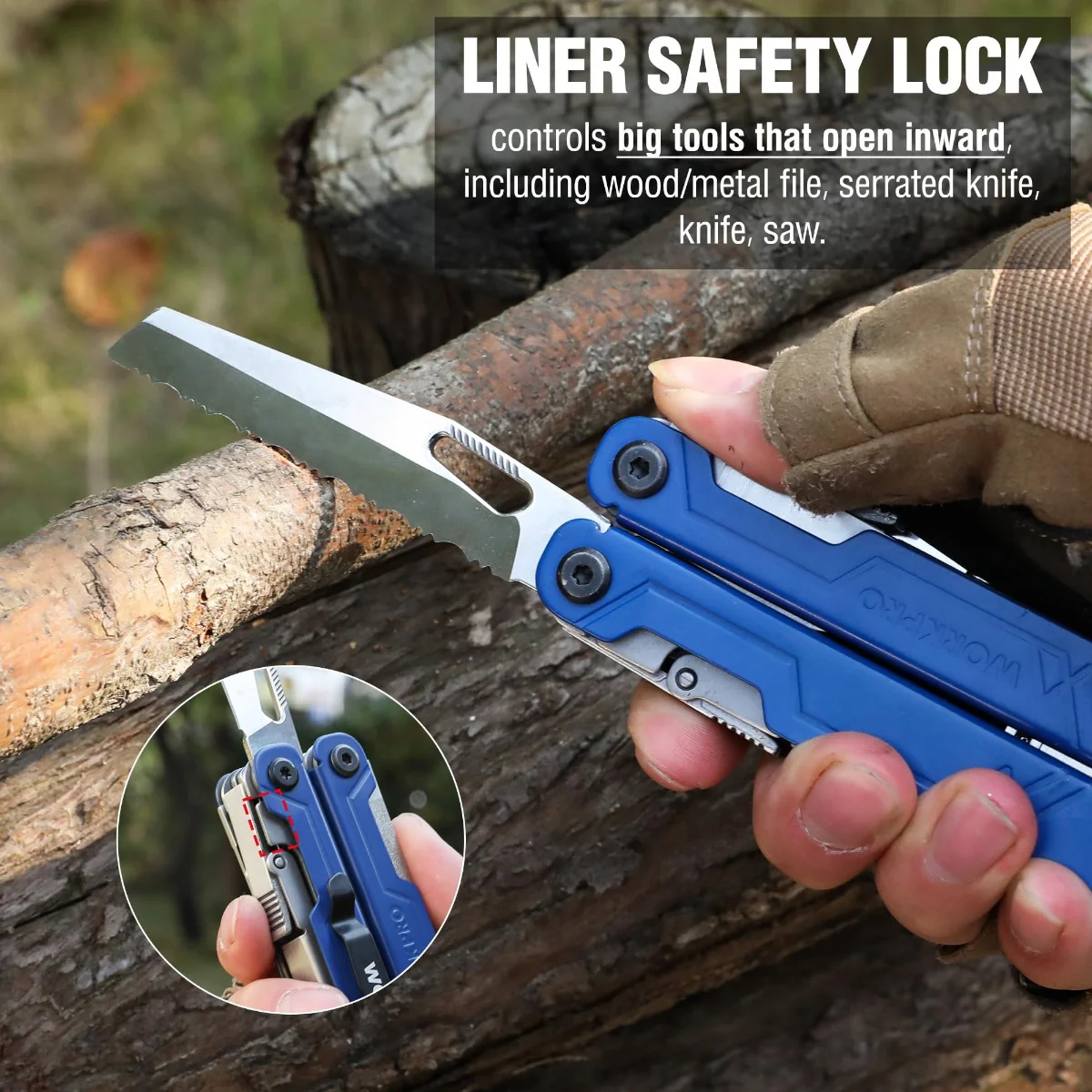 WORKPRO 18-in-1 Multi Tool Pliers - Image 11