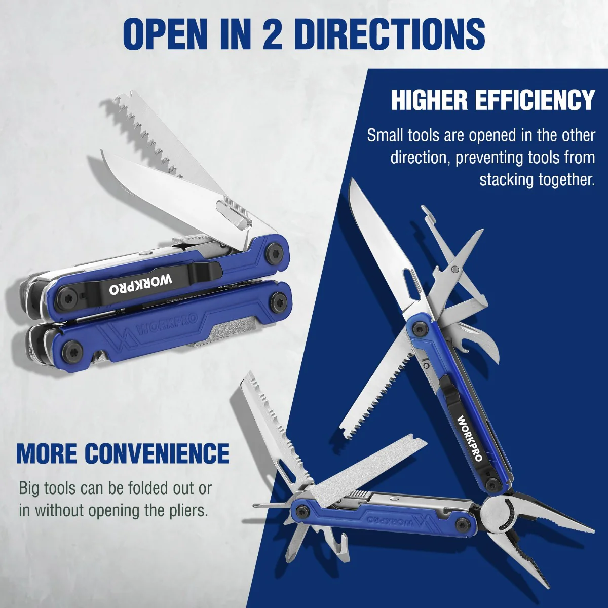 WORKPRO 18-in-1 Multi Tool Pliers - Image 12