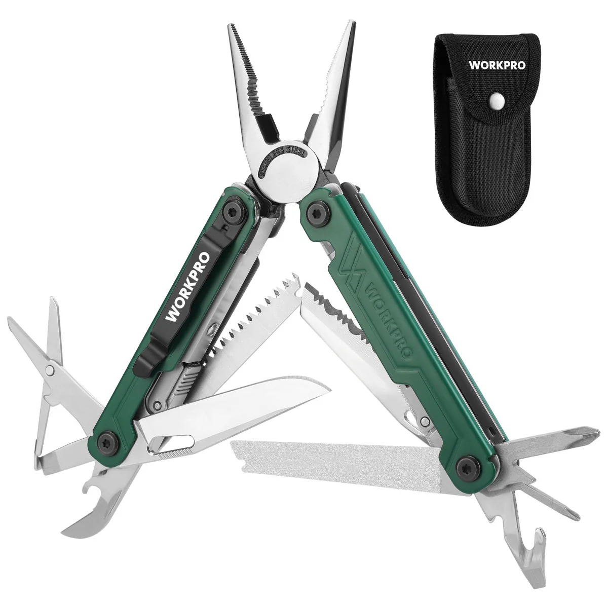 WORKPRO 18-in-1 Multi Tool Pliers - Image 15