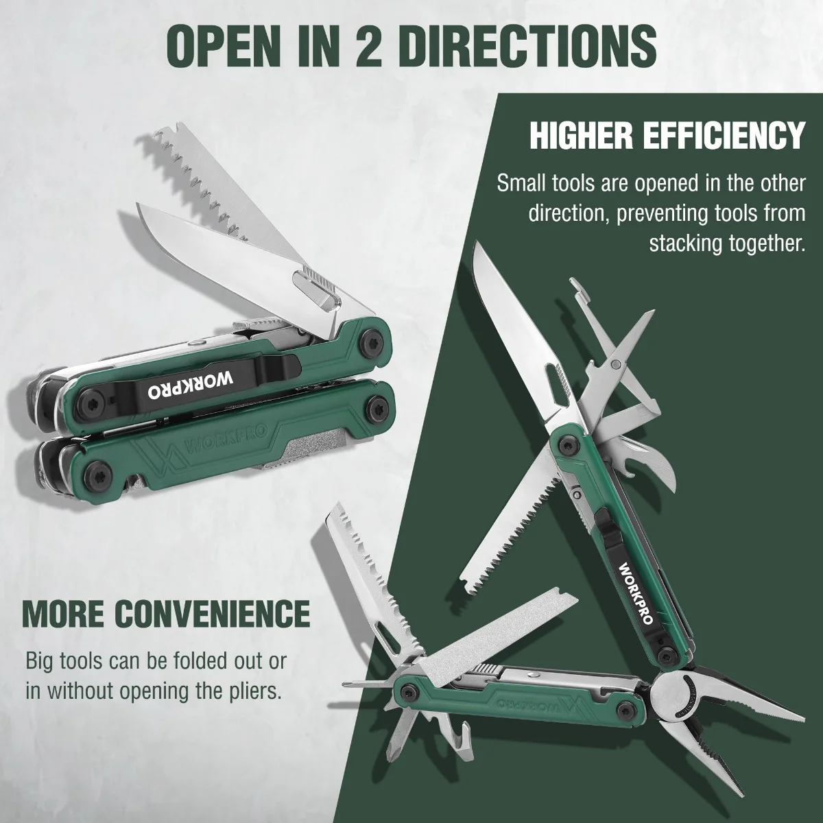 WORKPRO 18-in-1 Multi Tool Pliers - Image 19