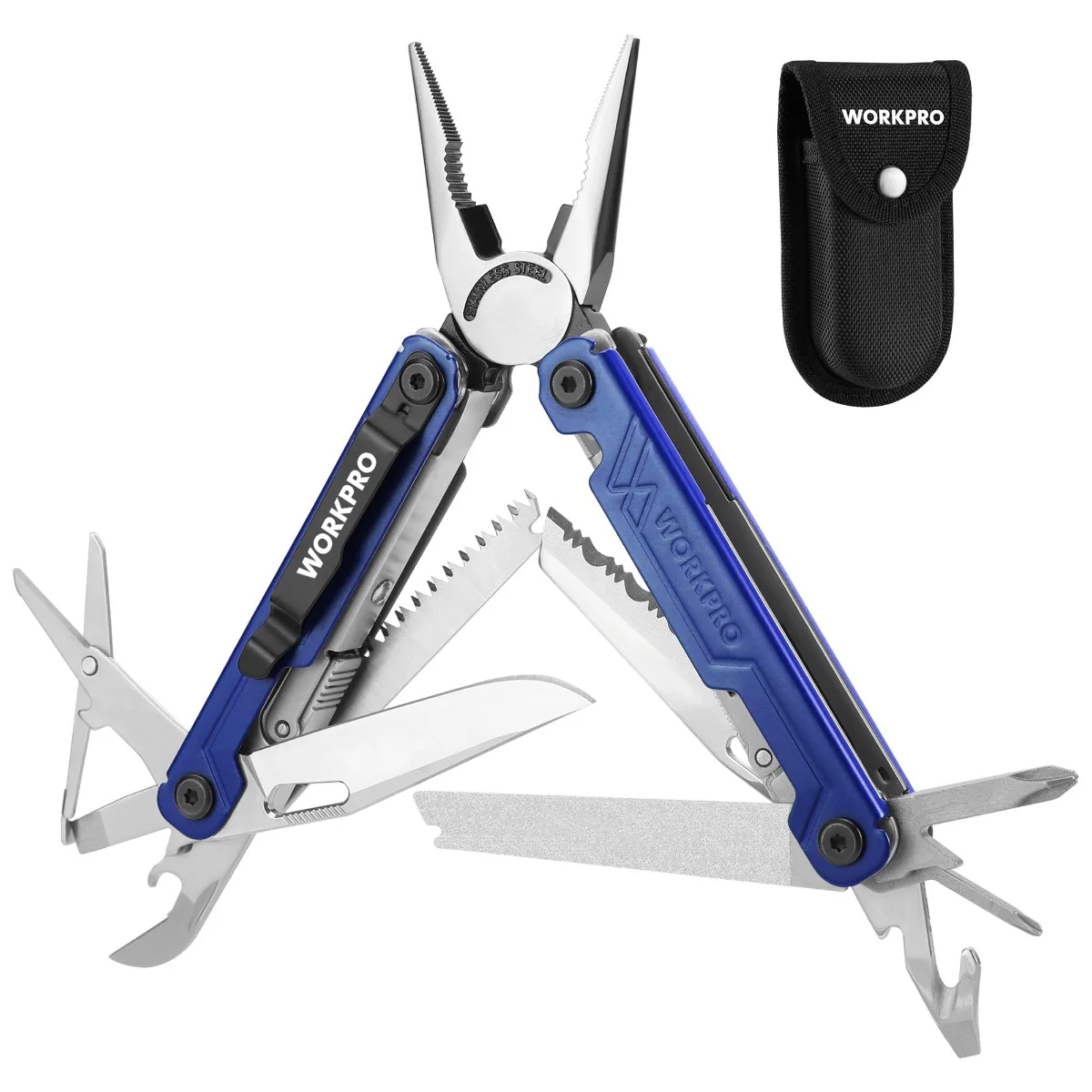 WORKPRO 18-in-1 Multi Tool Pliers - Image 8