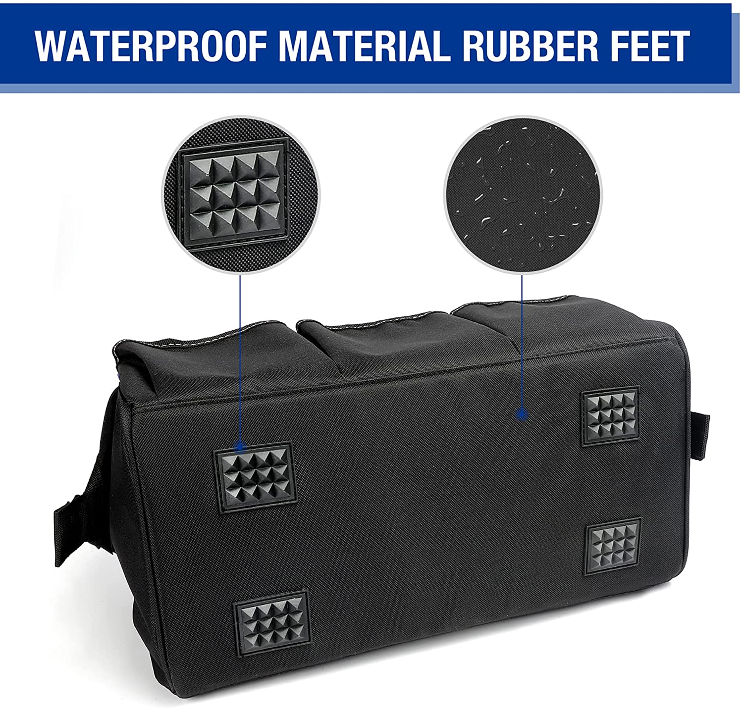 WORKPRO 18-inch Close Top Wide Mouth Storage Tool Bag with Adjustable Shoulder Strap - Image 6