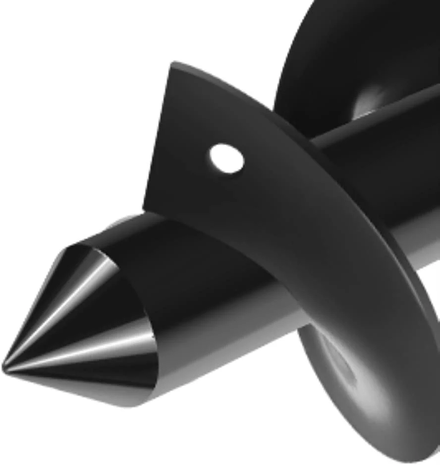 WORKPRO 2 Pcs Auger Drill Bit, 1.6"x9" and 3"x12" Garden Auger Spiral Drill Bit - Image 2