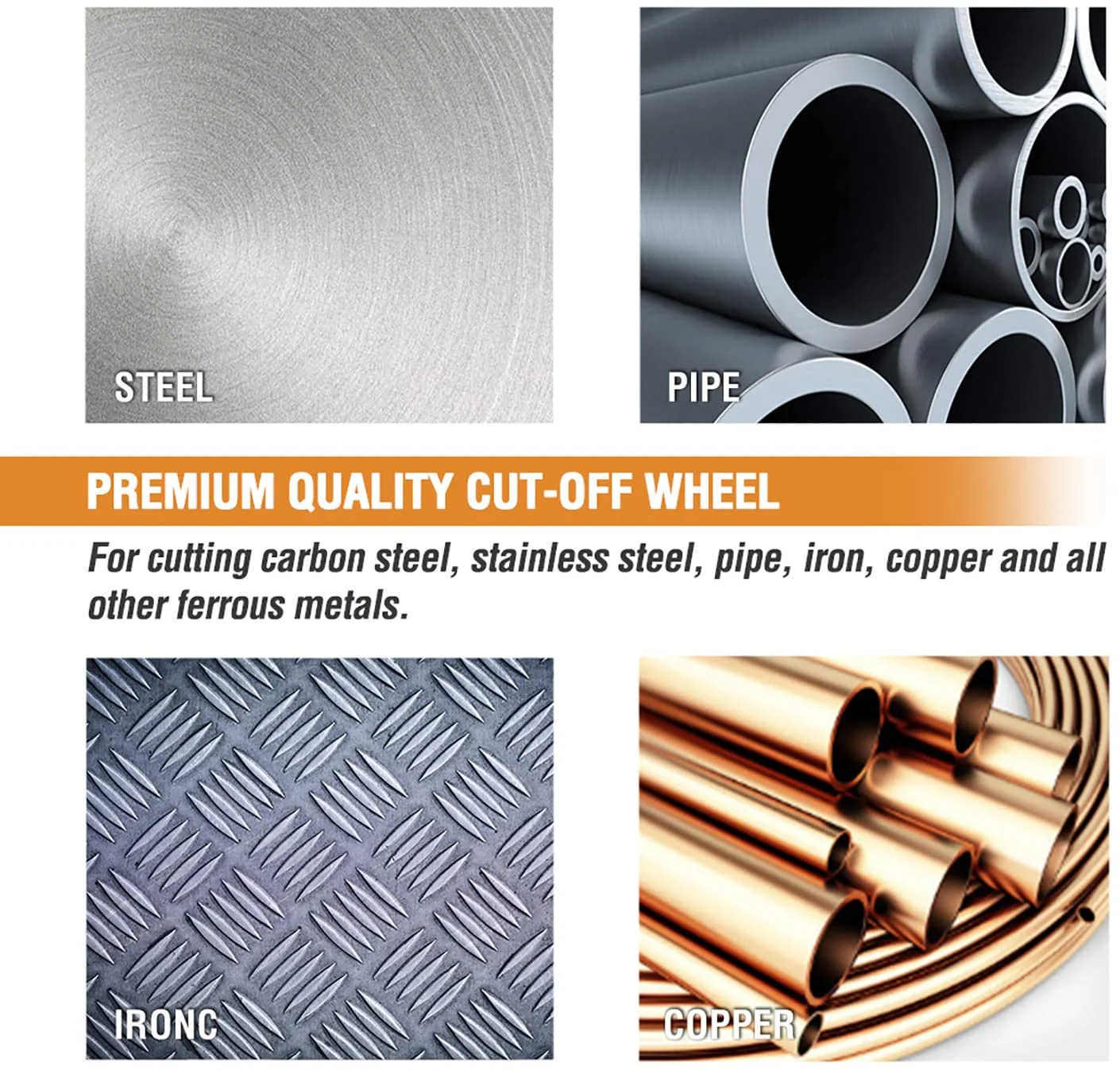 WORKPRO 20 Pcs Metal Stainless Cut-Off Wheels Thin Metal Cutting Disc for Angle Grinder - Image 4