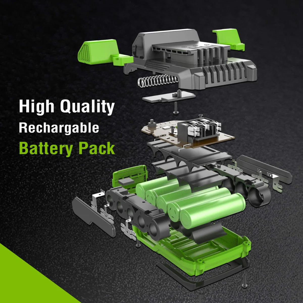 WORKPRO 20V 4.0Ah Lithium-ion Battery Pack - Image 4