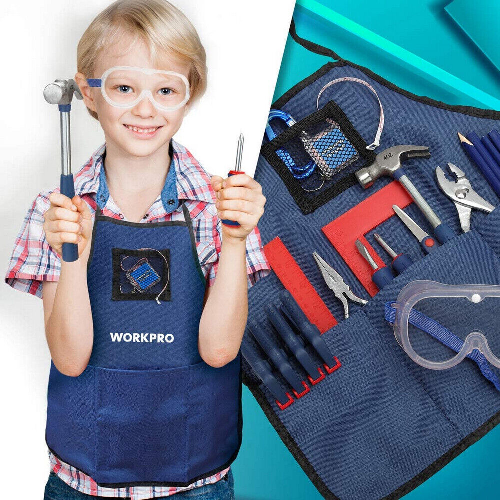 WORKPRO 23 Pcs Tool Sets with Storage Bag Hand Tools for Home DIY&Woodworking - Image 3