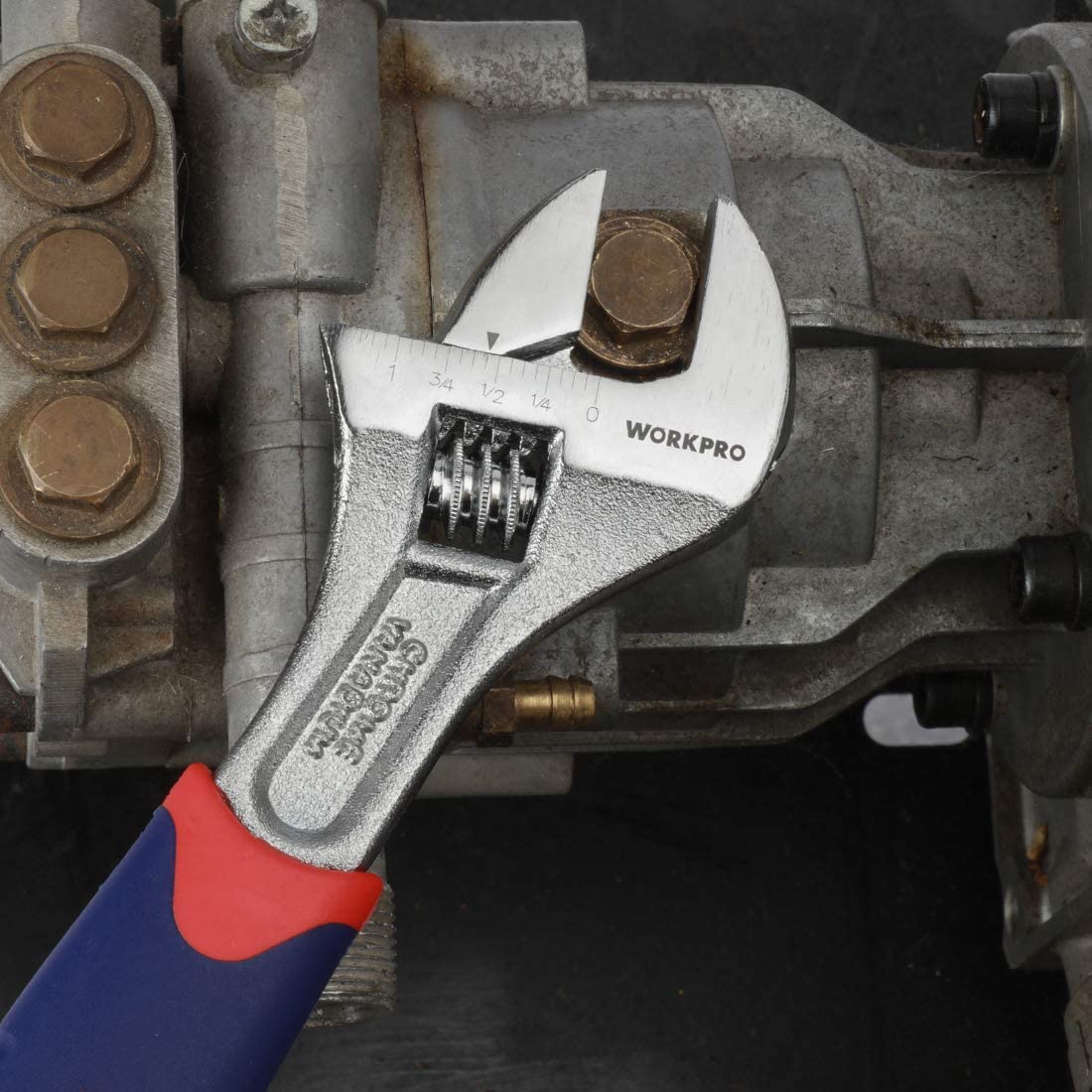 WORKPRO 3 Pcs Adjustable Wrench Set - Image 6