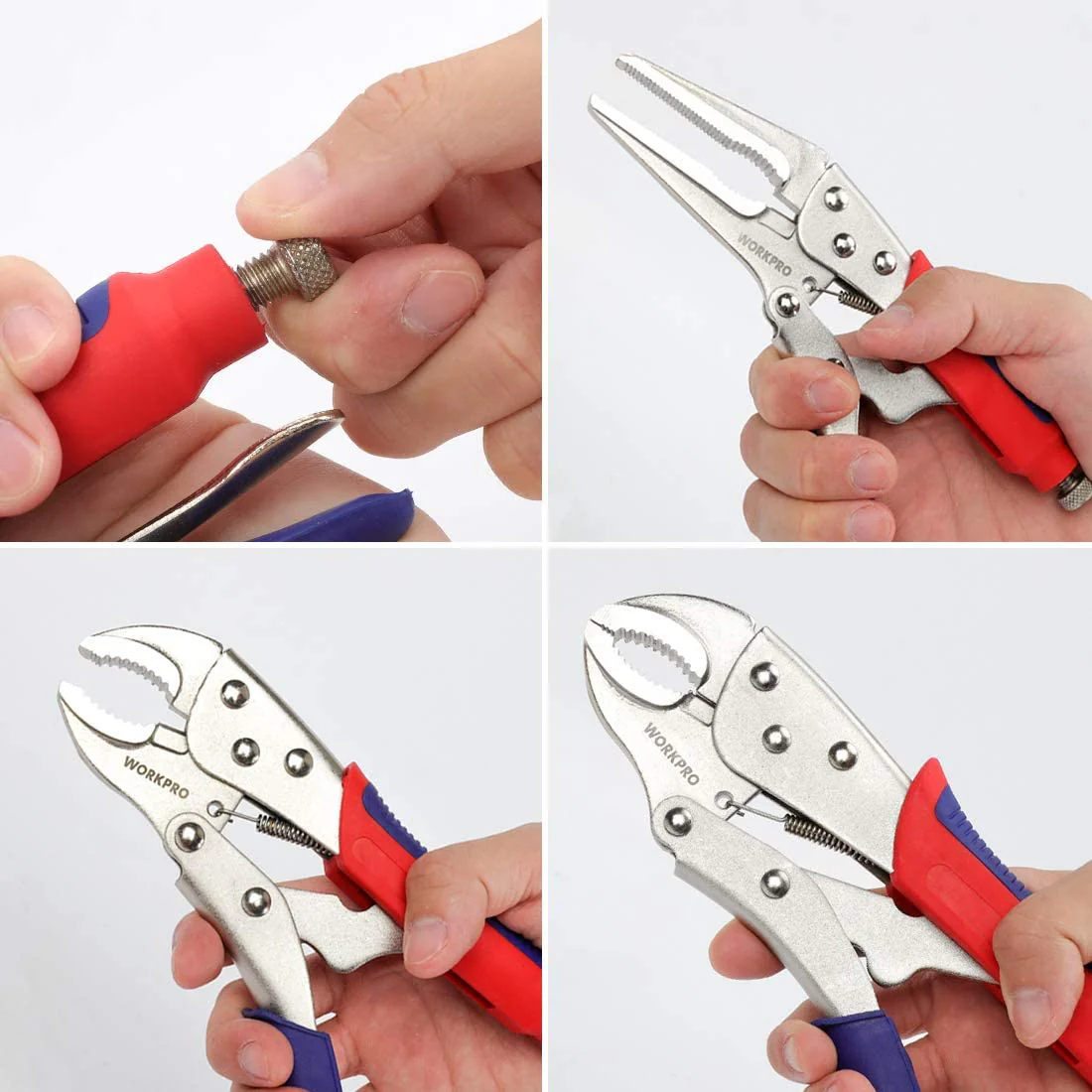 WORKPRO 3 Pcs Locking Pliers Set - Image 6