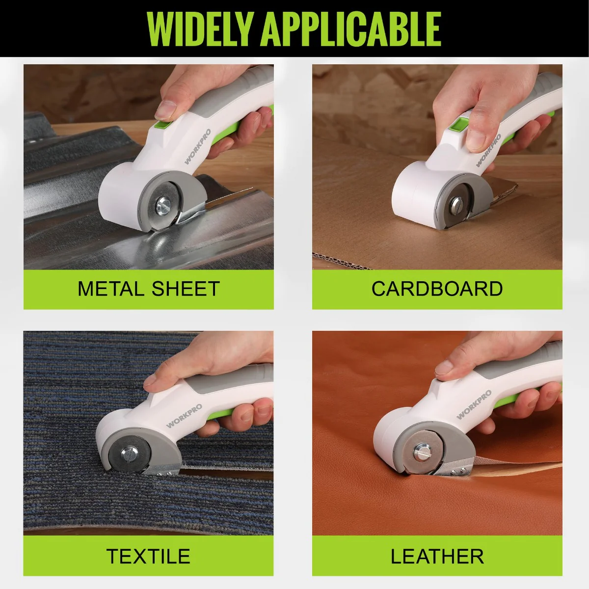 WORKPRO 4V Cordless Rechargeable Electric Scissors - Image 4