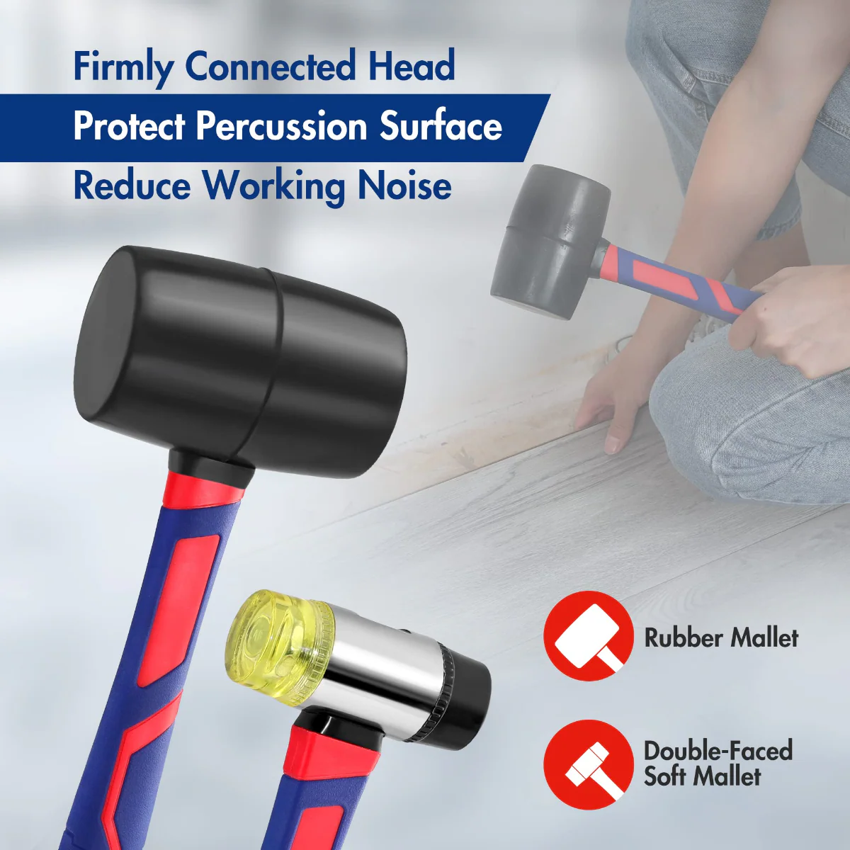 WORKPRO 5 Pcs Hammer Set - Image 4