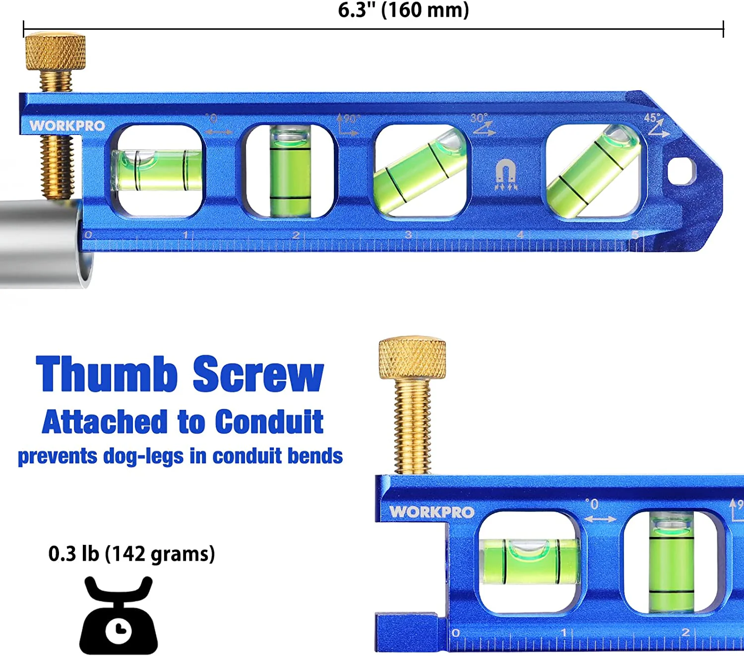 WORKPRO 6.3 Inch Conduit Bending Level - Image 2