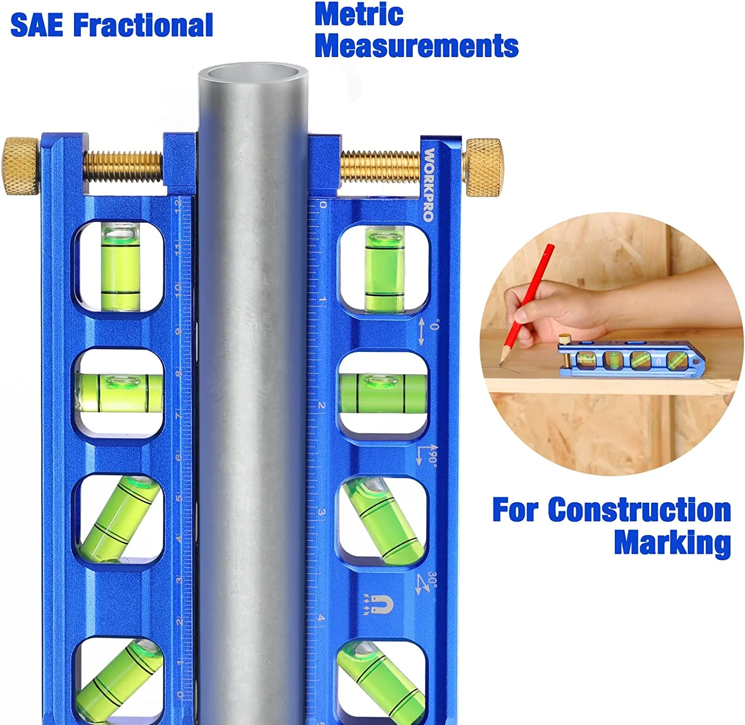 WORKPRO 6.3 Inch Conduit Bending Level - Image 4
