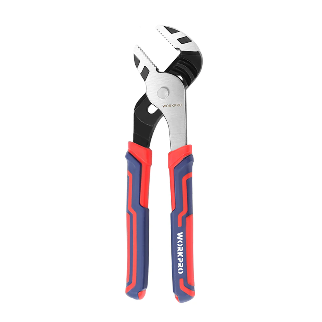 WORKPRO 8-Inch Groove Joint Pliers, Adjustable Water Pump Pliers in CRV Steel for Home Repair, Gripping, Nuts, Bolts, Pipe & Fittings