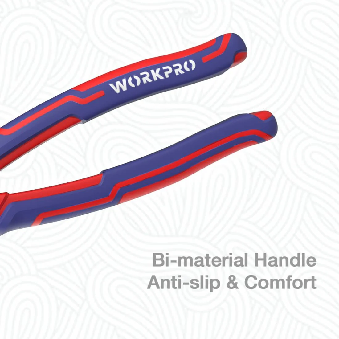 WORKPRO 8-Inch Linesman Pliers in CRV Steel for Twisting and Cutting Wires, Clamping Screws - Image 6