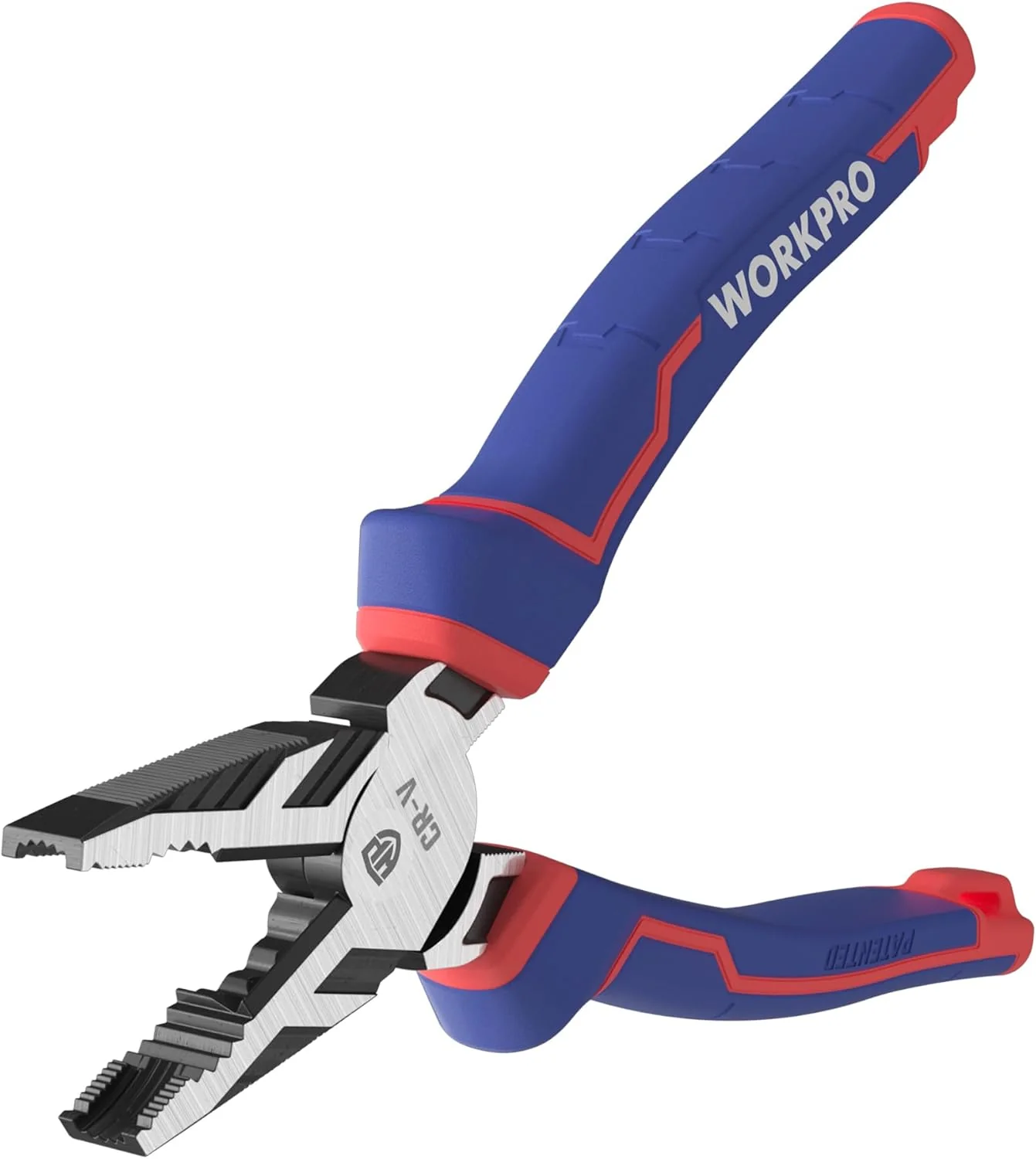 WORKPRO 8" Linesman PRO Screw Extractor Pliers(Combination Pliers) with Unique Non-slip Jaws, Stripped Screw Remover Tool, Lineman Plier for Quickly Removal of Damaged or Rusted Fasteners - Image 9
