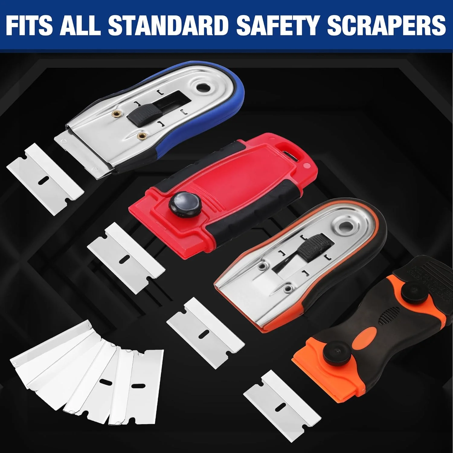 WORKPRO 800-Pack Single Razor Edge Blades, Industrial Scraper Razor Blades, High Carbon Steel One Edge Razor Blades - Image 5