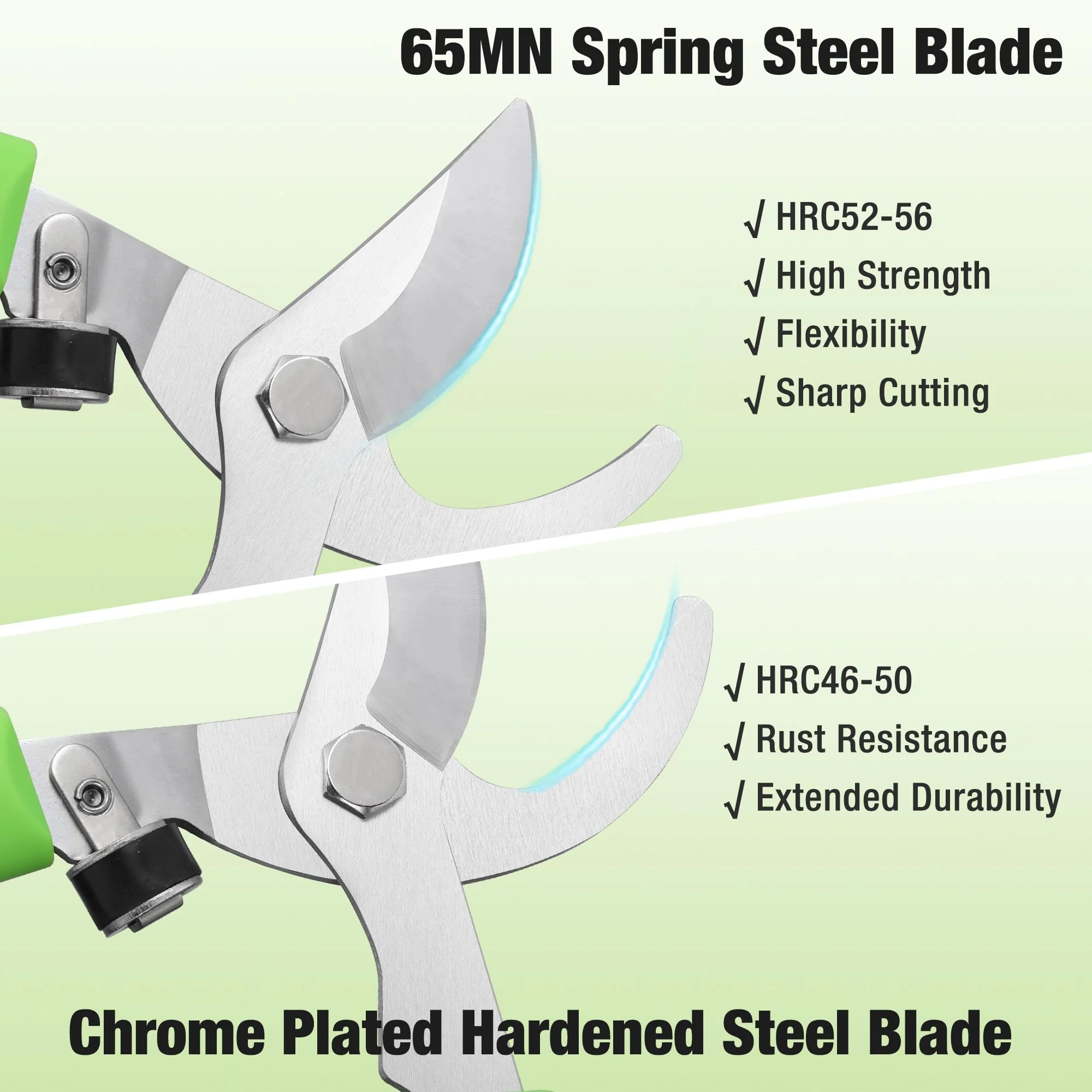 WORKPRO Bypass Lopper, 28" Branch Cutter with 65MN Spring Steel Blade - Image 8