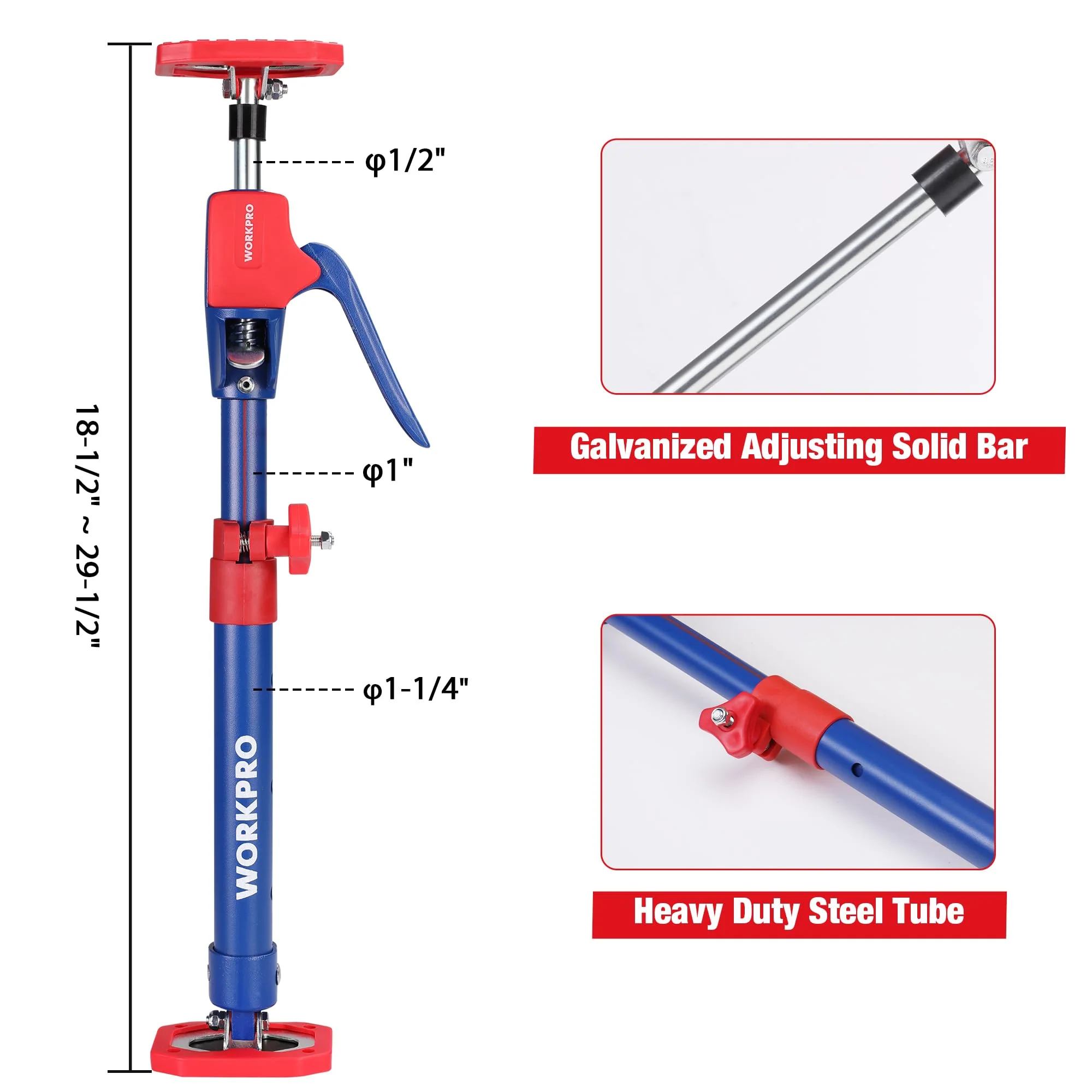 WORKPRO Cabinet Jack Support Pole - Image 7
