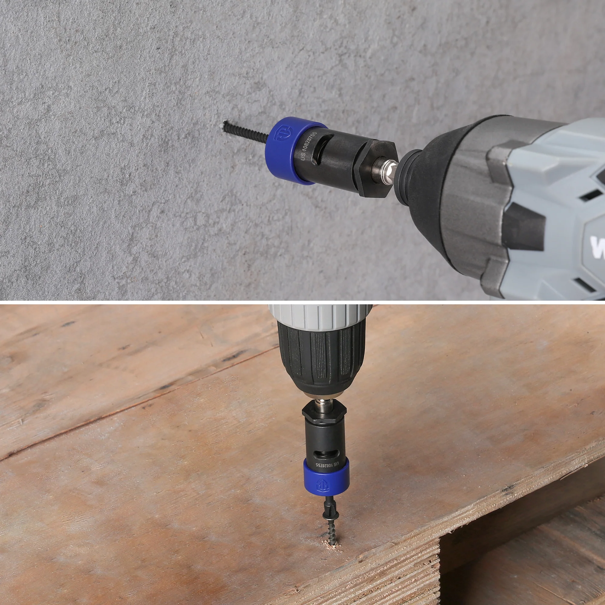 WORKPRO Drywall Screw Setter/Extractor Impact Bit Holder, Fits Any Standard 1/4” Driver - Image 7