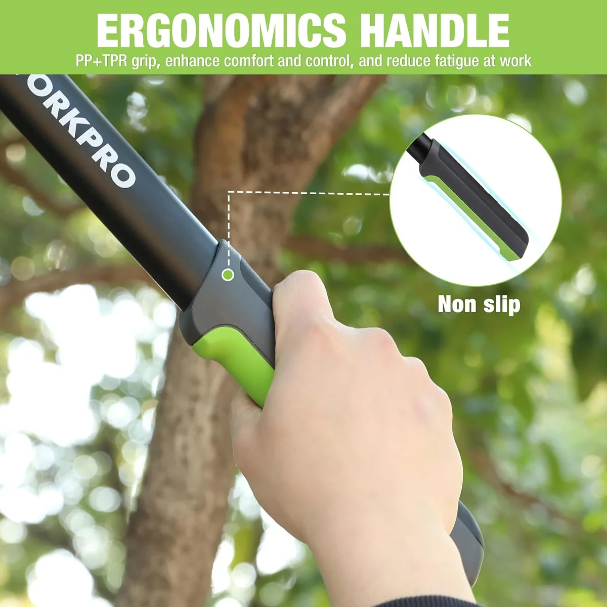 WORKPRO Extendable Anvil Lopper , 25-37" Branch Cutter, Heavy Duty Garden Tree Trimmer - Image 6