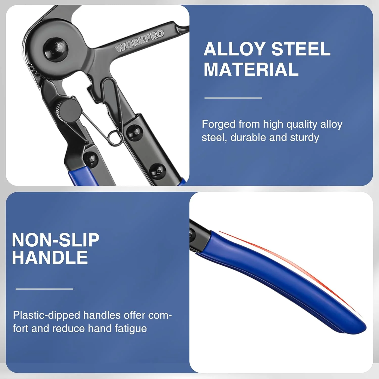 WORKPRO Flexible Hose Clamp Pliers | 27” Hose Clamp Tool Spring Clamp Pliers Automotive Clamp Removal Tool for Car Coolant Hose and Water Pipe - Image 6