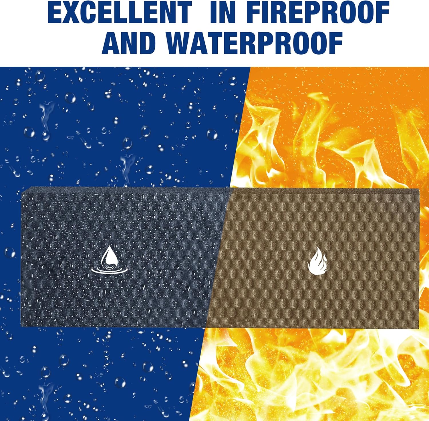 WORKPRO Garage Car Door Protector, 2 Pack Garage Wall Protector | 1.18” Ultra Thickness and Mesh Fabric Adhesive, Resilient NBR Foam Car Door Bumper Guards for Collision Protection - Image 7