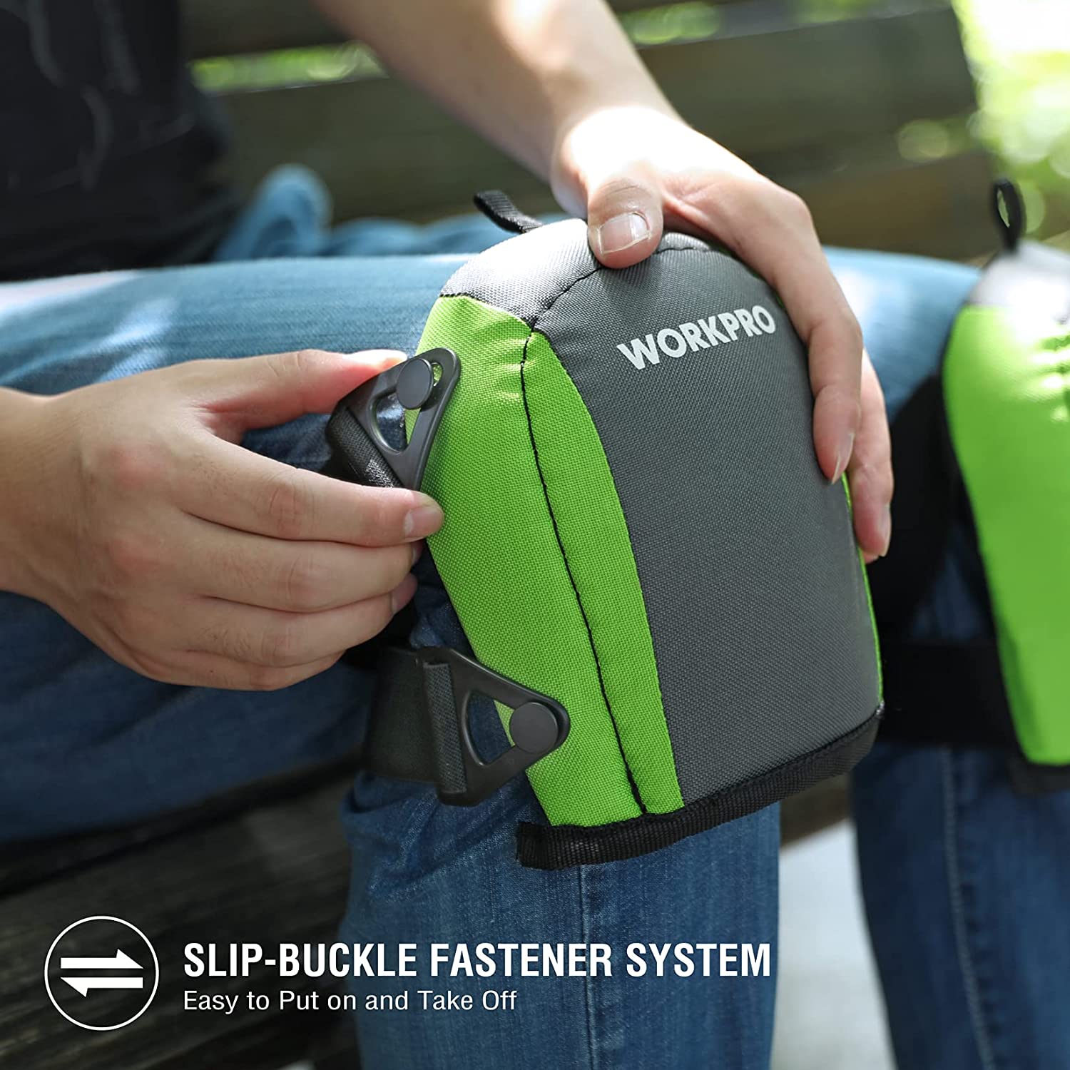 WORKPRO Garden Flooring Kneepads with Foam Padding - Image 4