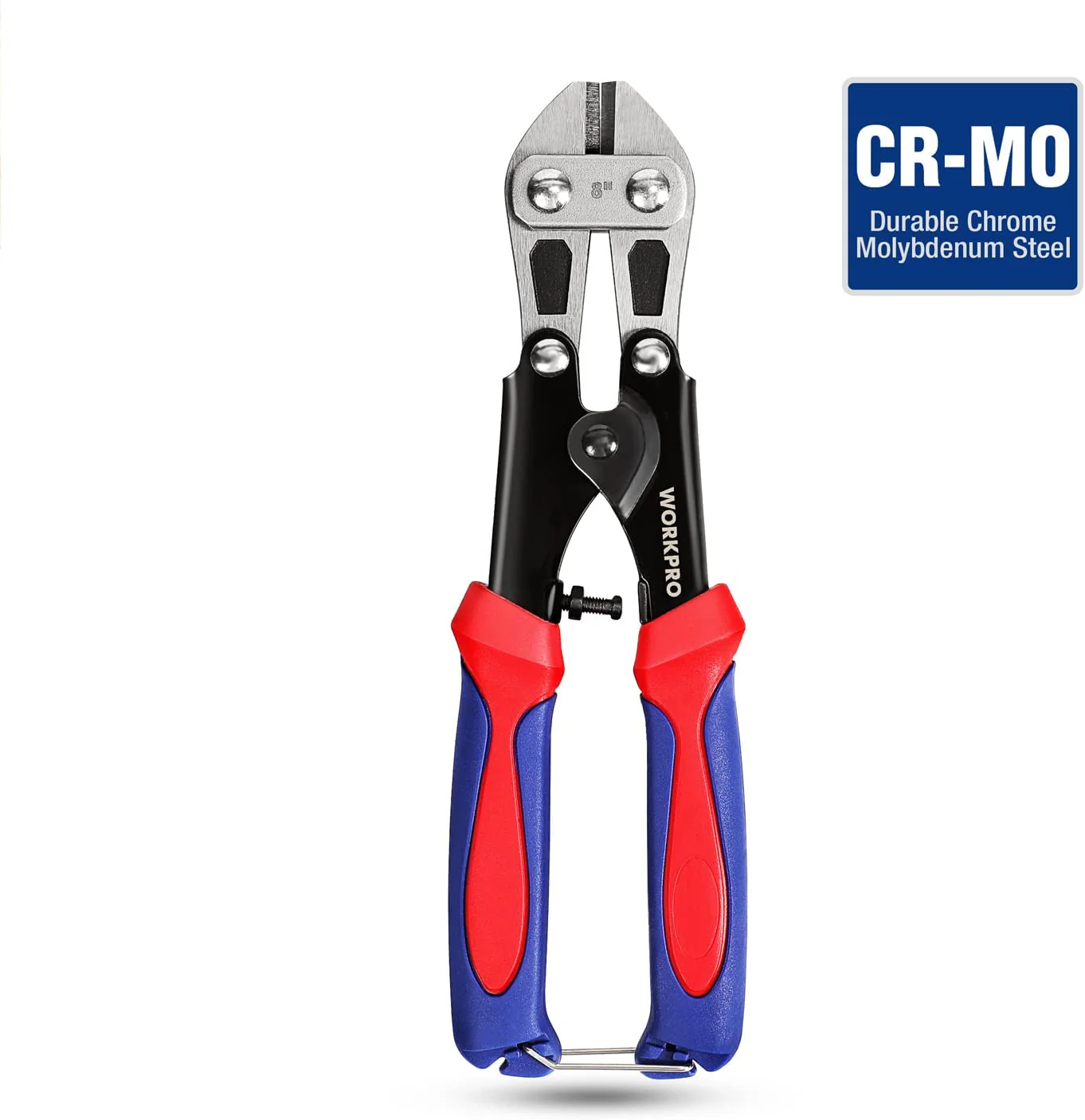 WORKPRO Mini Bolt Cutter 8-inch/210mm, CR-MO Small Bolt Cutter - Image 8