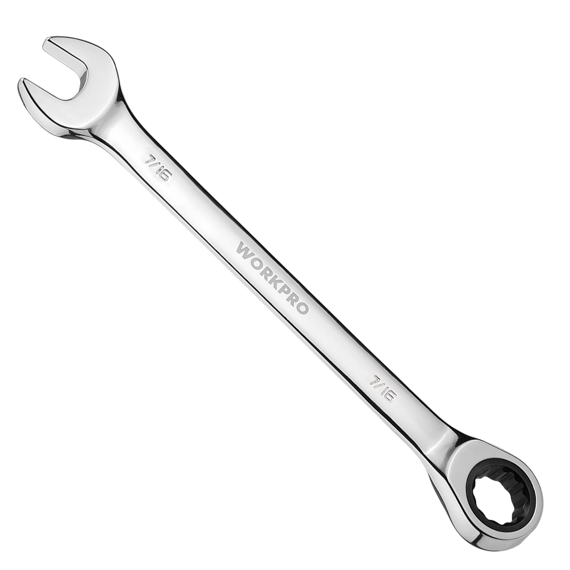 WORKPRO Multi-Size Ratcheting Wrench SAE, CR-V - Image 15