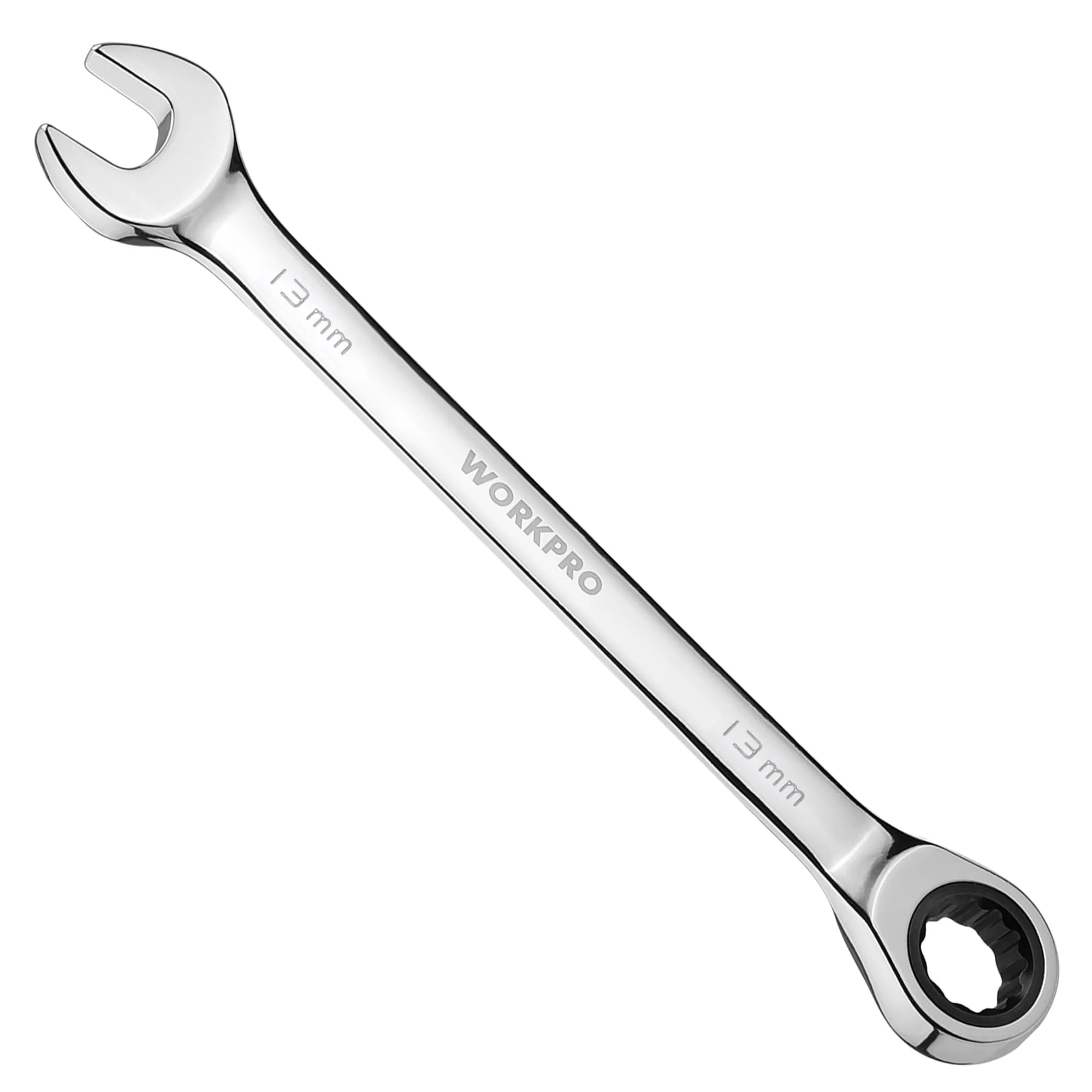 WORKPRO Multi-Size Ratcheting Wrench SAE, CR-V - Image 34