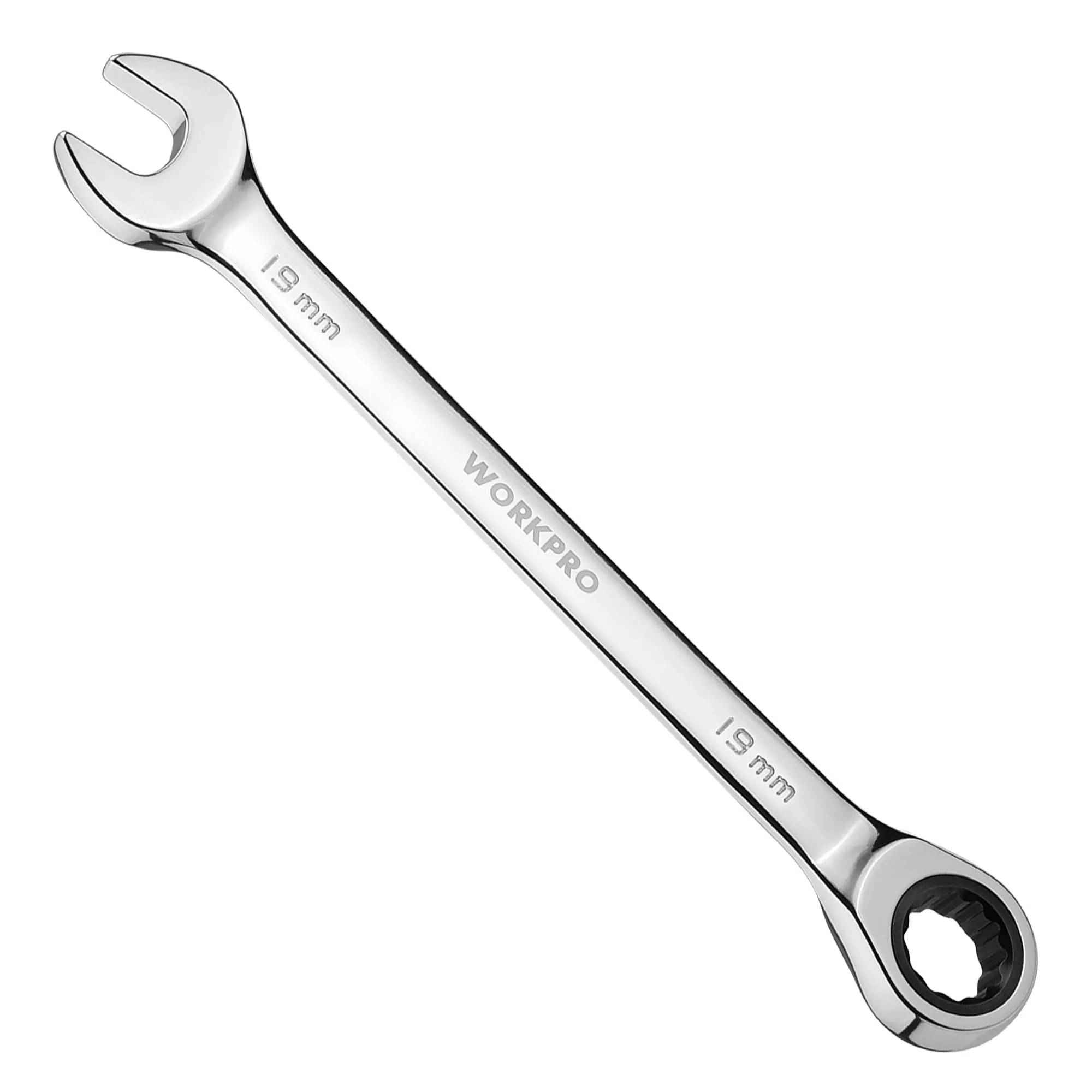 WORKPRO Multi-Size Ratcheting Wrench SAE, CR-V - Image 40