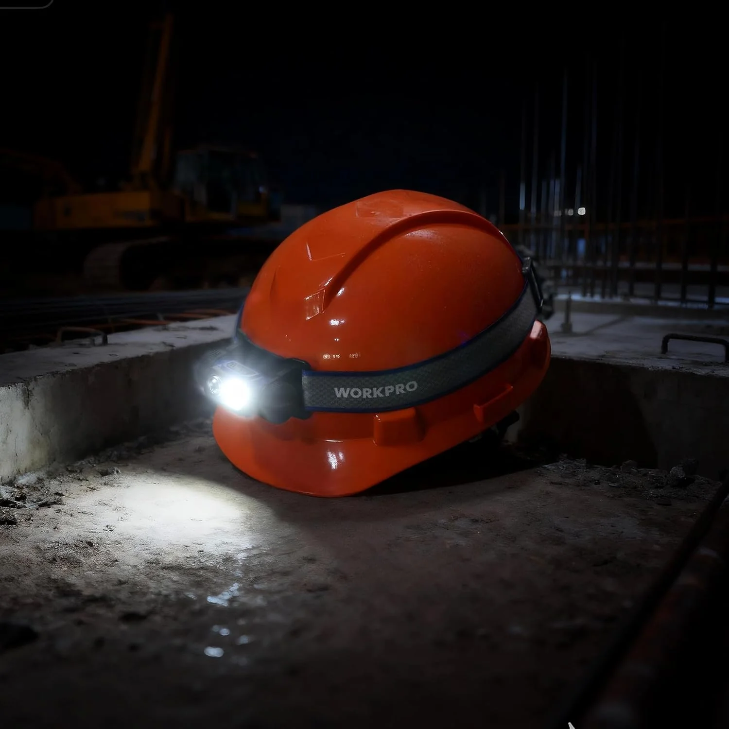 WORKPRO Rechargeable Work Headlamp, 700LM LED Head Lamp with Motion Sensor, 180° Adjustable Angle & Long Runtime, Memory Function for Mechanic, Repair, Construction and Jobsite - Image 8