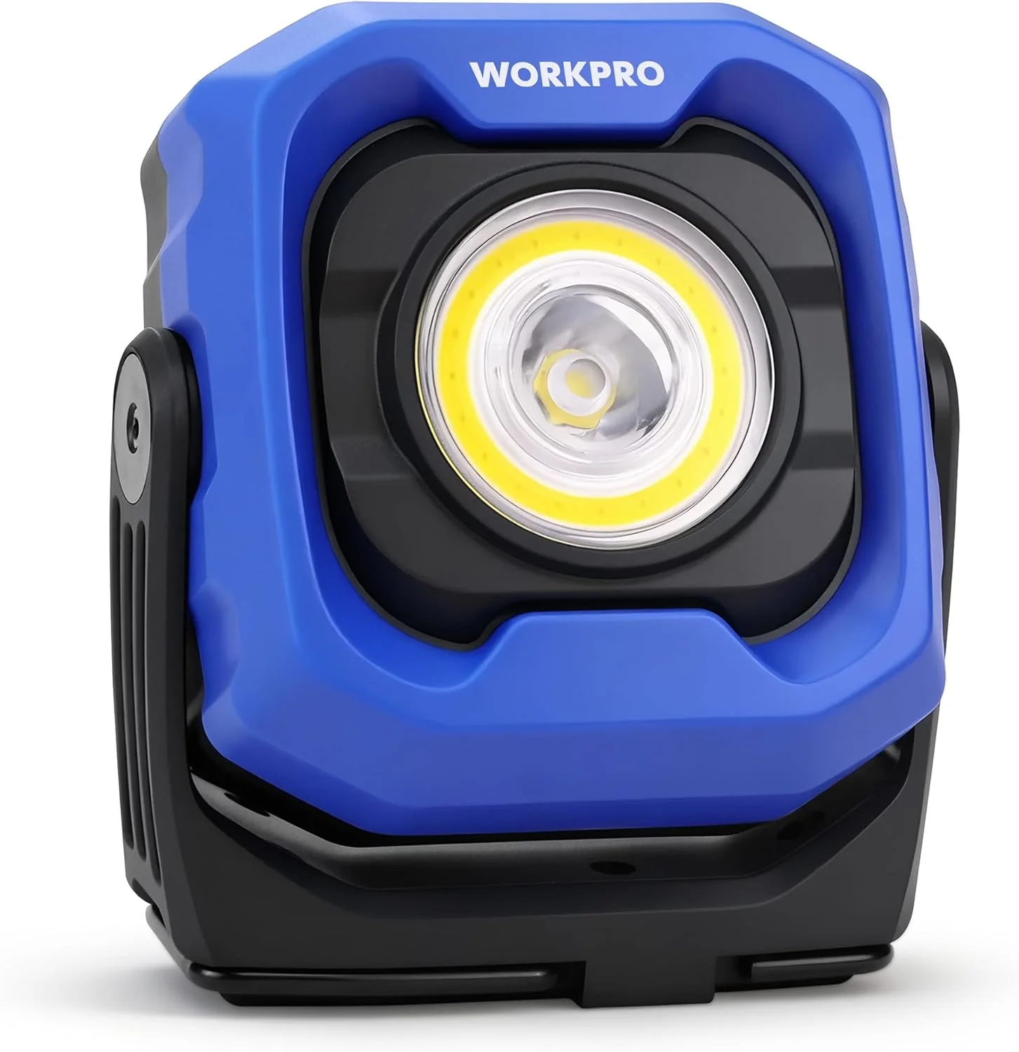 WORKPRO Rechargeable Work Light, 1200LM Magnetic Light with 4000mAh Battery, Portable LED with 4 Modes, IPX4 Water-Resistant, Led Work Light for Car, Camping, Emergency, Christmas Gifts
