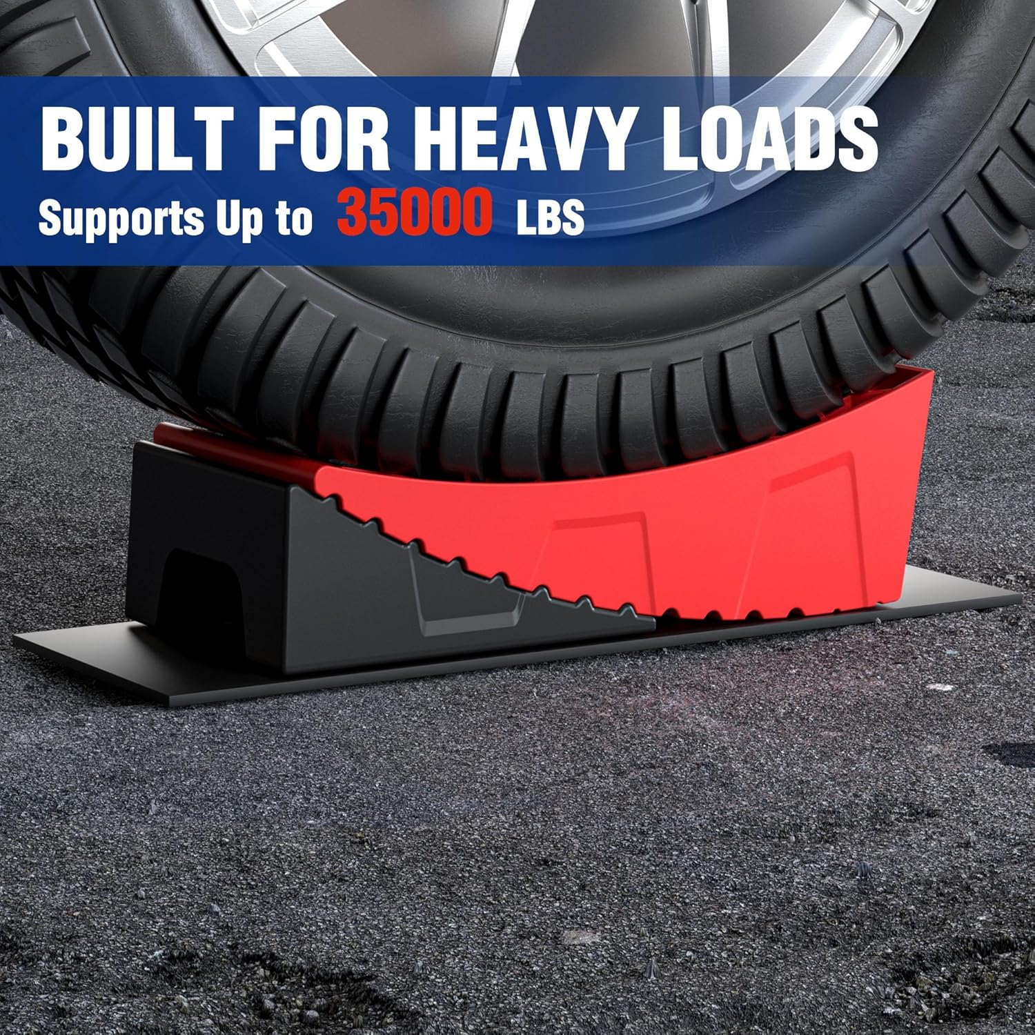 WORKPRO RV Leveling Blocks Kit, 9-Piece Camper Trailer Levelers | Heavy Duty RV Leveling System with Anti-Slip Mats, Bubble Levels & Carry Bag for Stable Camper and Trailer Setup - Image 3