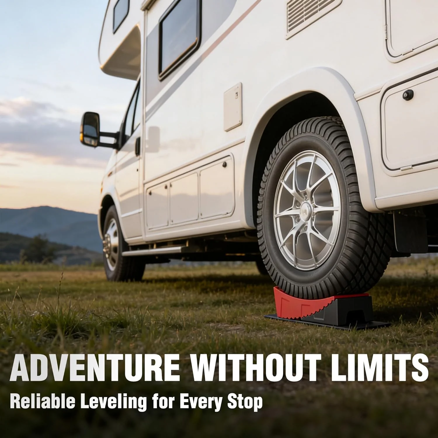 WORKPRO RV Leveling Blocks Kit, 9-Piece Camper Trailer Levelers | Heavy Duty RV Leveling System with Anti-Slip Mats, Bubble Levels & Carry Bag for Stable Camper and Trailer Setup - Image 8
