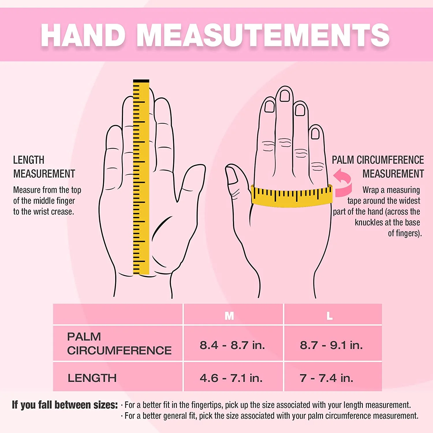 WORKPRO Safety Work Gloves, Touch Screen, Terry Fabric, Non-Slip Pink Working Gloves- M/L - Pink Ribbon - Image 6