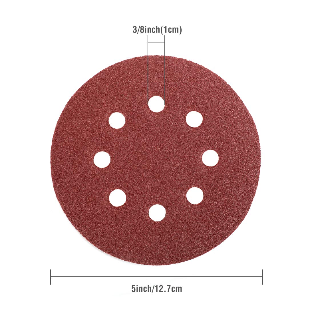 WORKPRO 150 Pcs Sanding Discs Set for Random Orbital Sander - Image 3