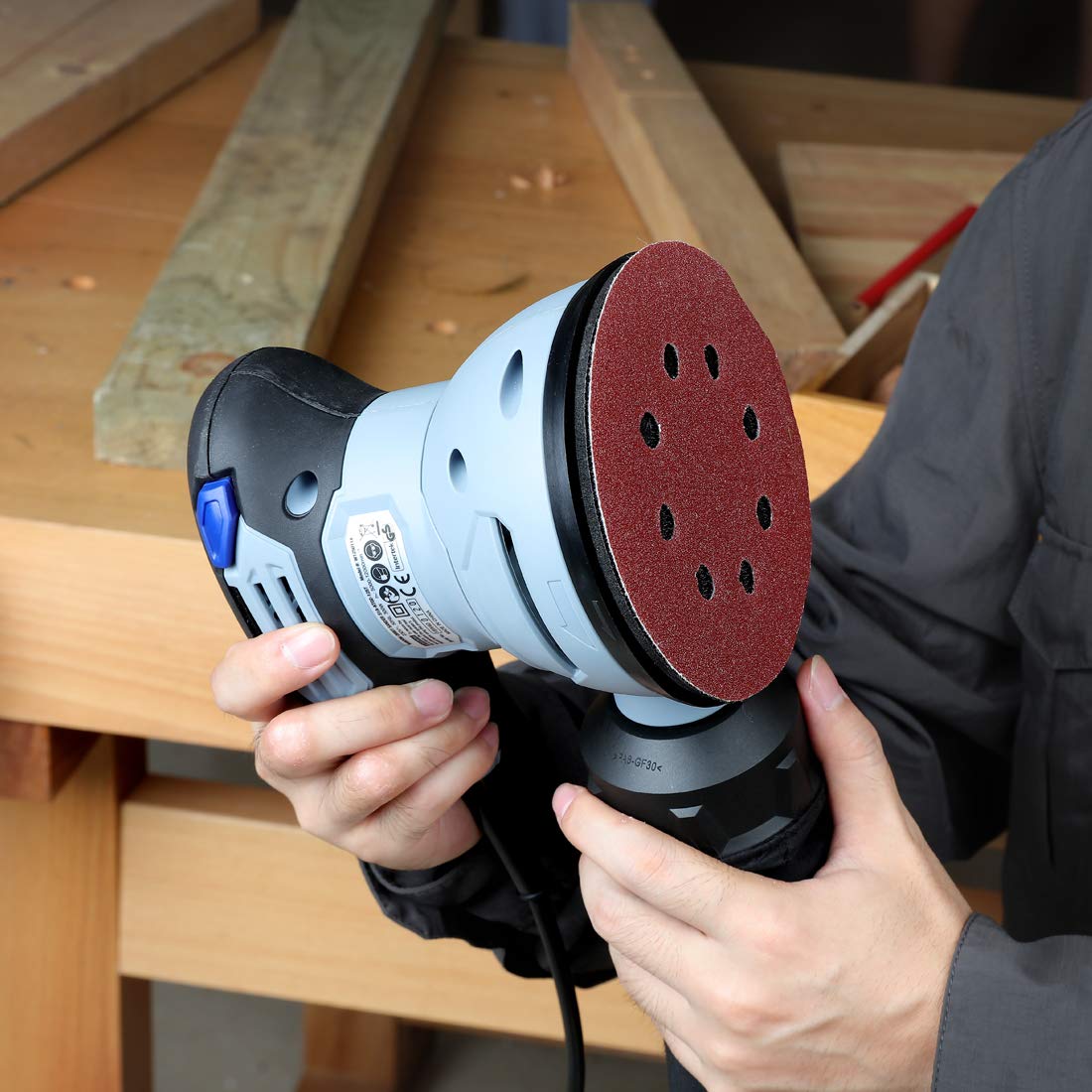 WORKPRO 150 Pcs Sanding Discs Set for Random Orbital Sander - Image 8